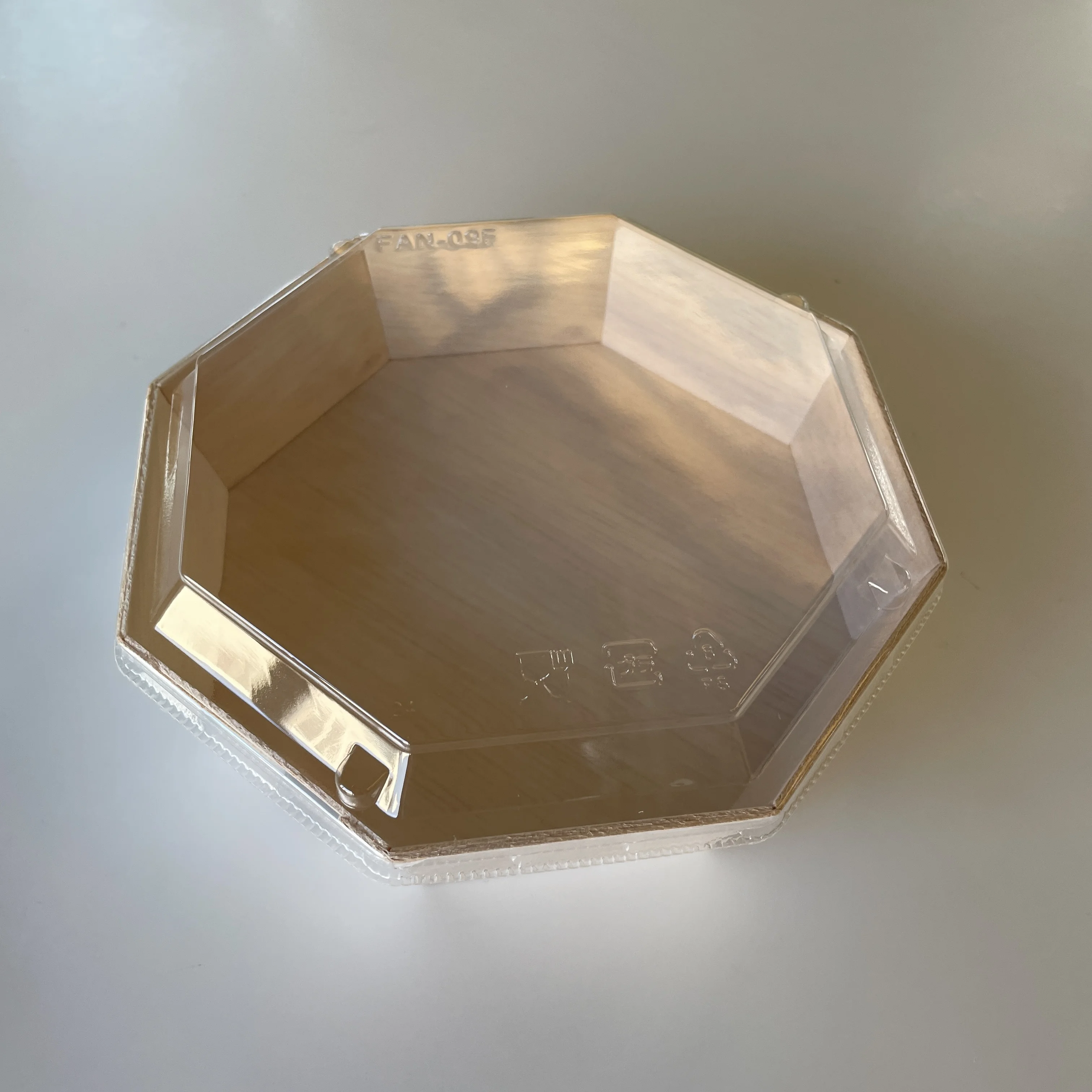 TAKAGI Disposable Takeaway Eco Friendly Wooden sushi catering box pastry dessert bakery cheese food container