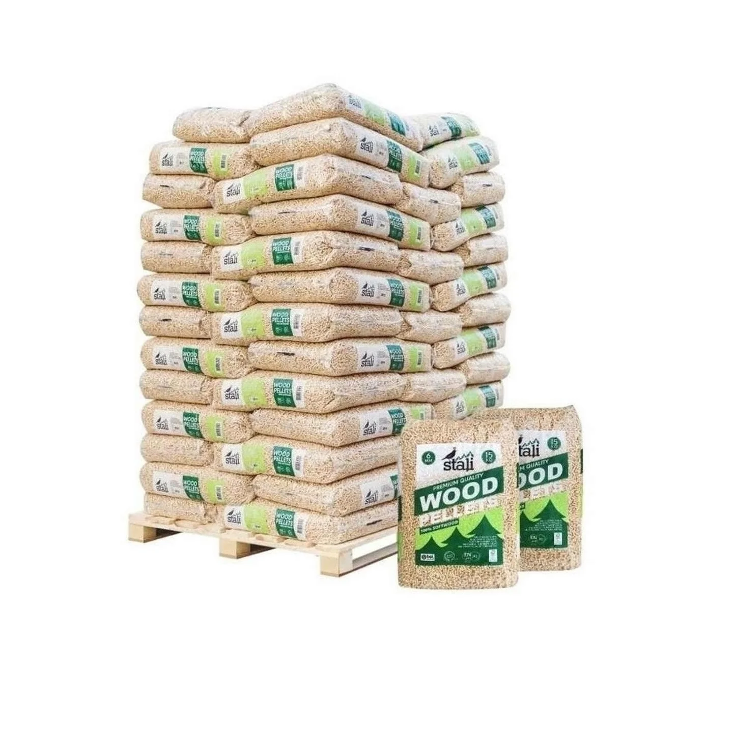 EN+A1 & DIN+ Wood Pellets For House heating From Germany