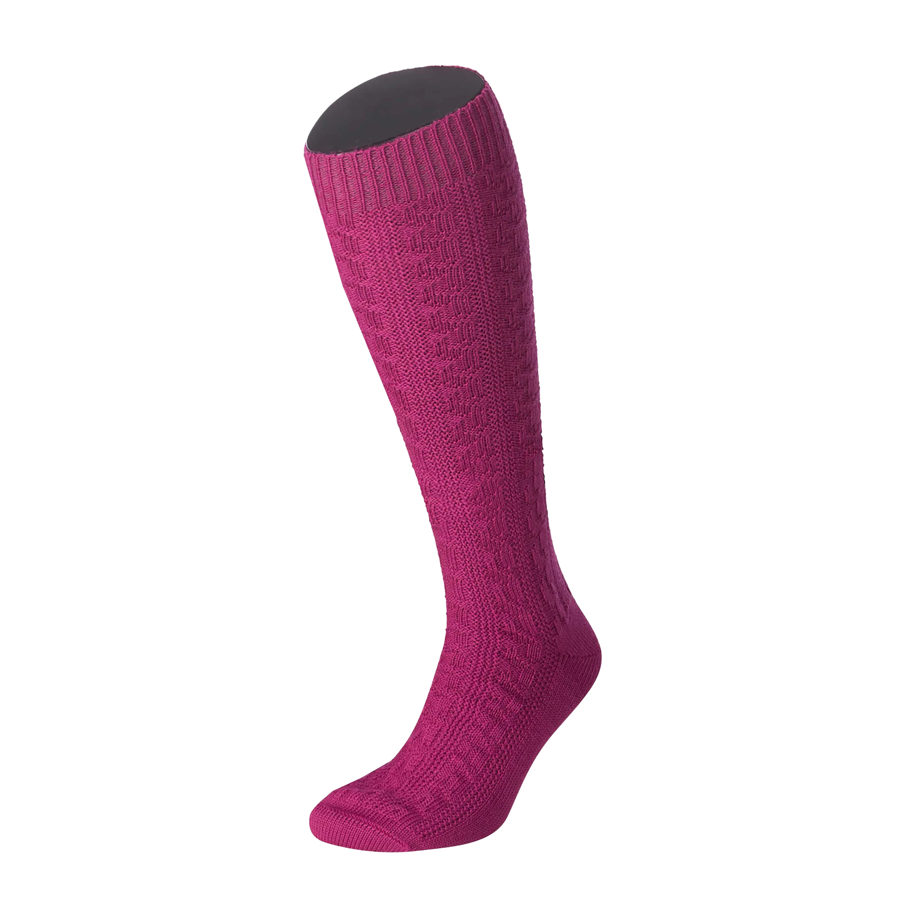 2024 Best Selling Traditional Men Bavarian Socks New Design Solid Color Polyester 10 Pairs MOQ with Custom Logo