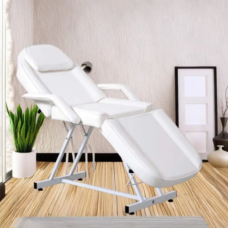 Wholesale Hot Sale Beauty Salon Shop Equipment Adjustable Portable Leather Massage Table
