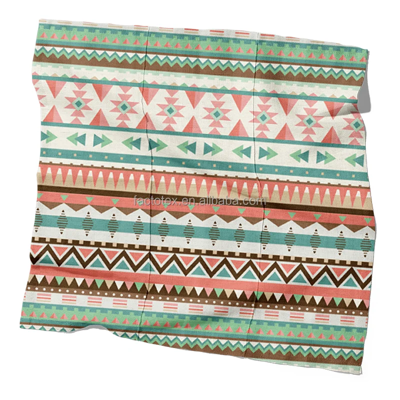 Factory Price Printed Linen Damask Brocade Fabric Linen Printed Fabric for Shirts