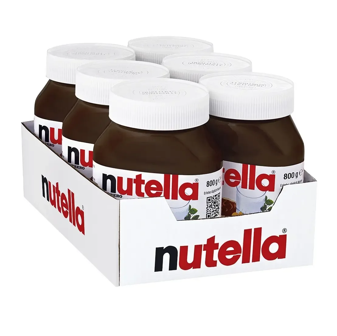 Лучшая шоколадная намазка из орехового ореха Nutella для ежедневного завтрака 13 унций (371 г) поставщик оптовых цен