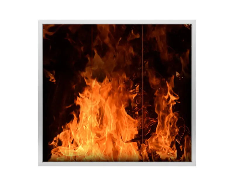 Ulinglass  High borosilicate fireproof glass Safety hollow Organic composite crystal silicon Isolate flames Shopping malls