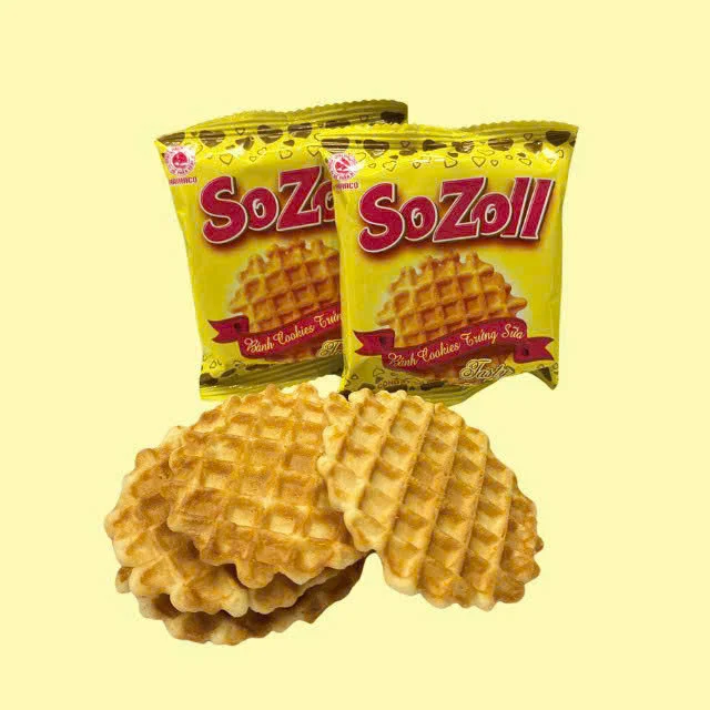 Sozoll Egg & Milk Waffle Cookies high quality from Haiha Confectionery Vietnam