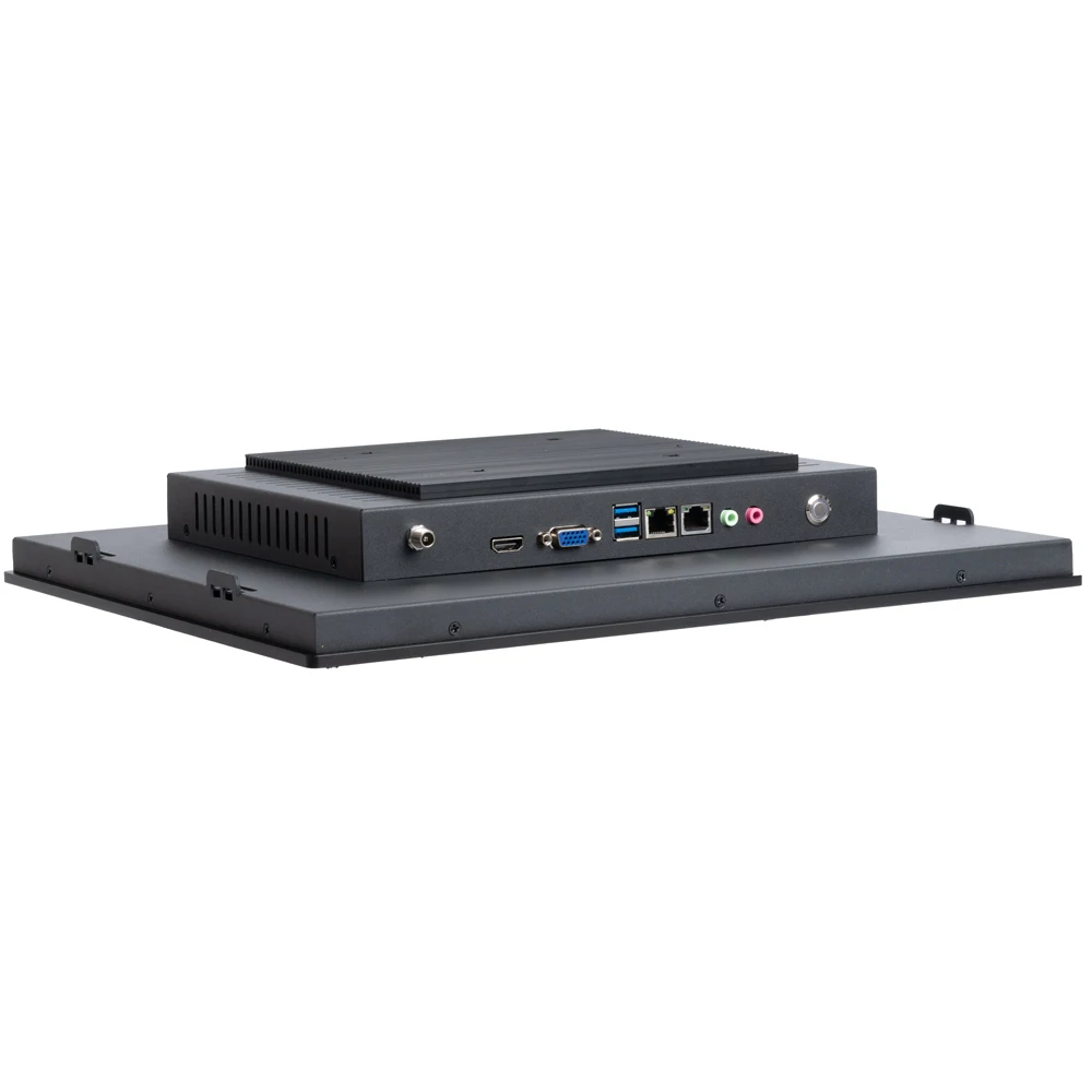 All In One 17 Inch Touch Screen Panel PCs Fanless Computer Industrial Embedded