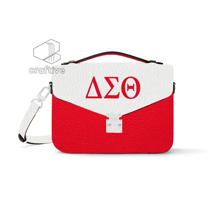 Женская сумка с кожаным ремешком