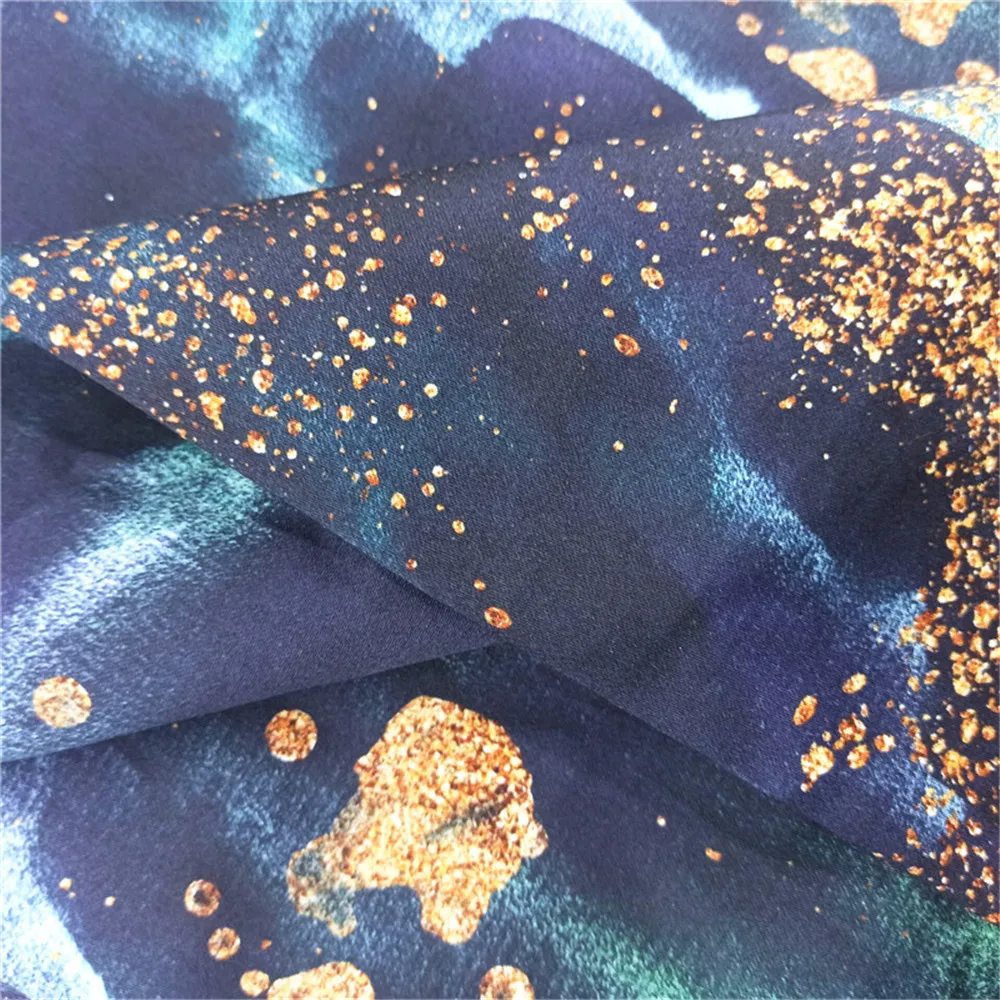 China Wholesale Ready Stock Customized Design Twill Print 100% cotton poplin printed fabric