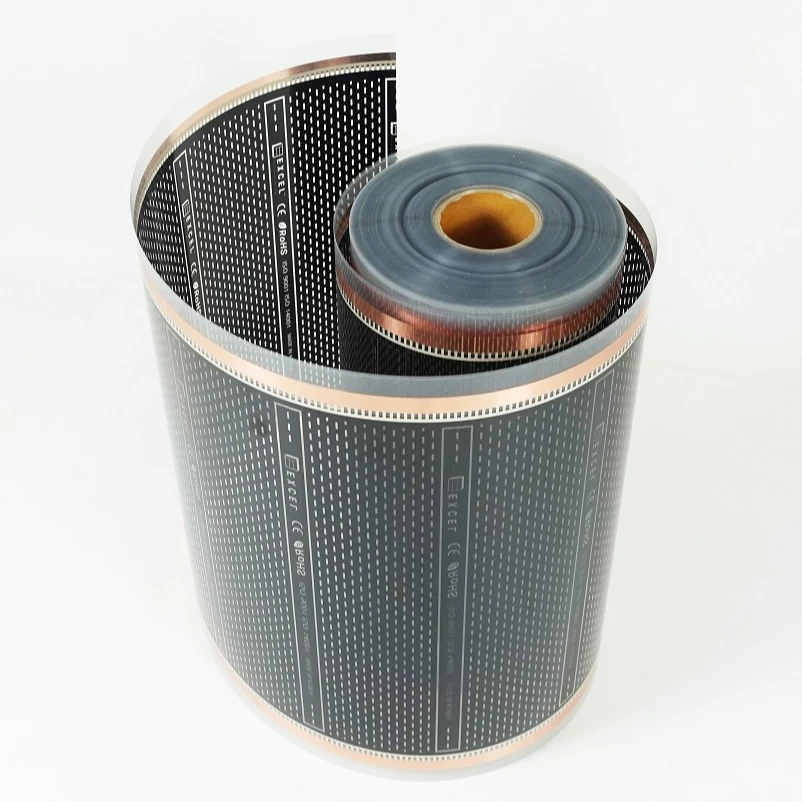 Far infrared Carbon Heating Film EXCEL Self regulating PTC Underfloor Heating Film All Types