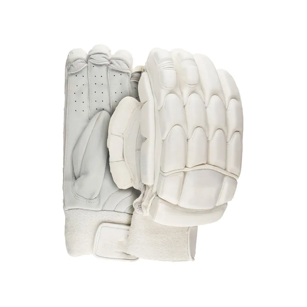 Batting Gloves Leather Made Finger Safety Wear Comfortable Cricket Gloves / Batting Gloves
