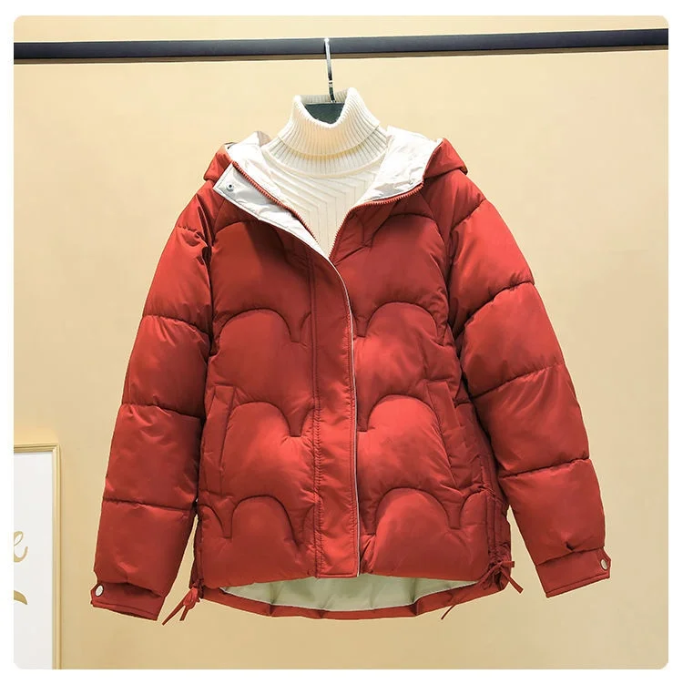 Newest Style Lady Jean Jacket Long Sleeve Woman Puffer Jacket Womens Clothing Black Quantity Custom Coat Cotton Blue OEM Pockets
