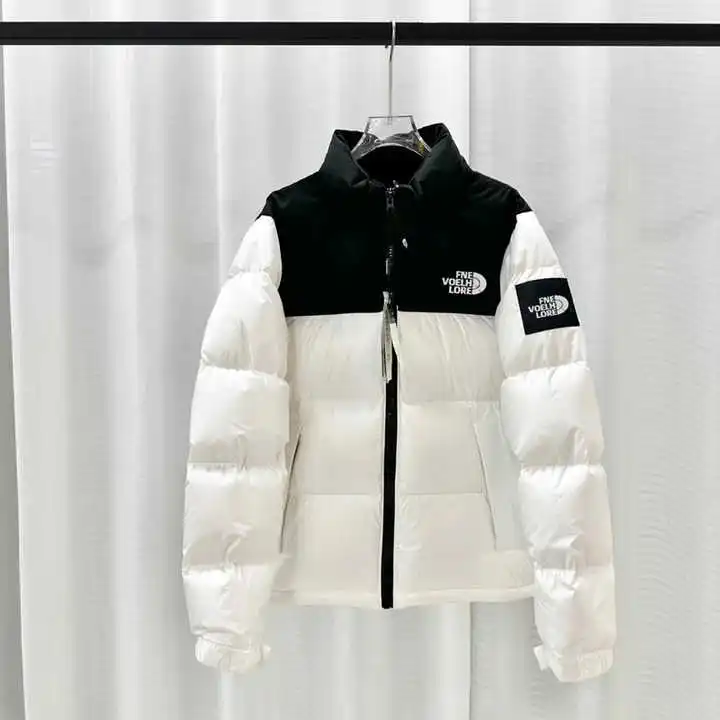 Fashion brand down jacket for men and women winter function outdoor stand collar short thick warm fluffy coat bread and clothing
