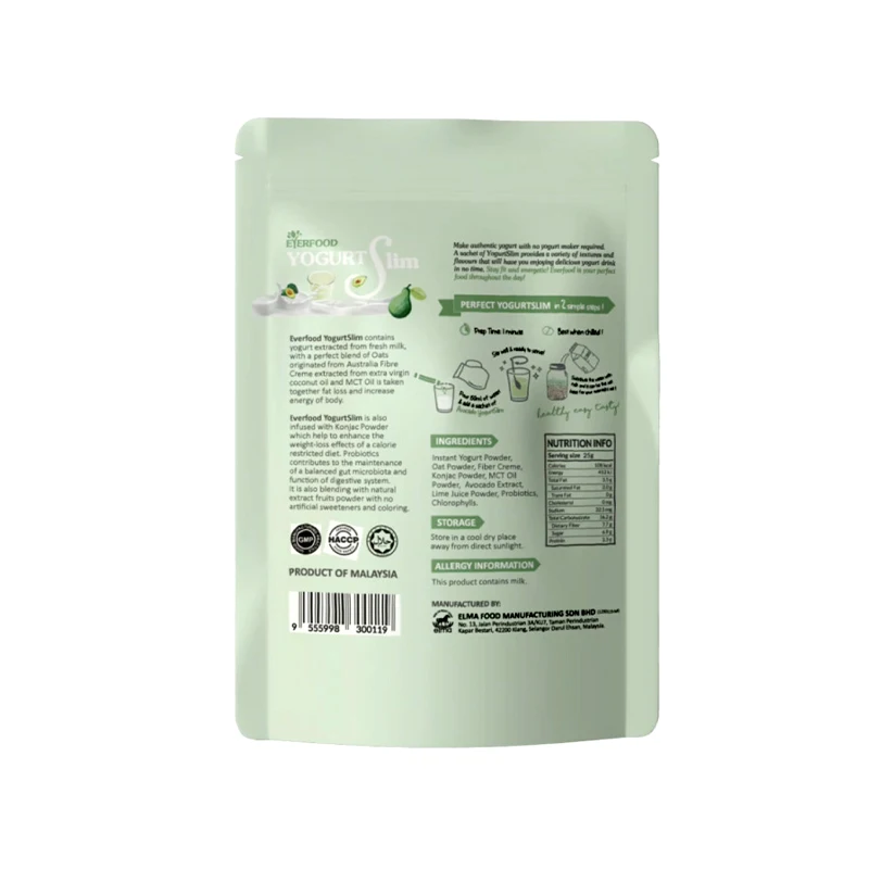 Best Price Smooth and Delicious YogurtSlim Avocado Instant Yogurt Protein Powder Diet Meal Replacement Beverages