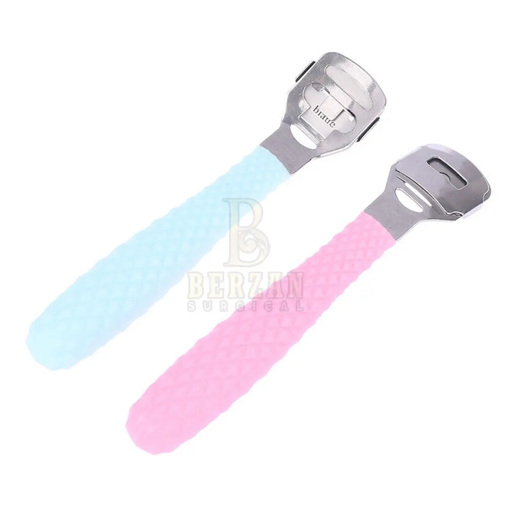 Handle Foot Scraper with Blades Skin Callus Remover Trimmer Feet Shaver High Quality Best Plastic Callus Eliminator