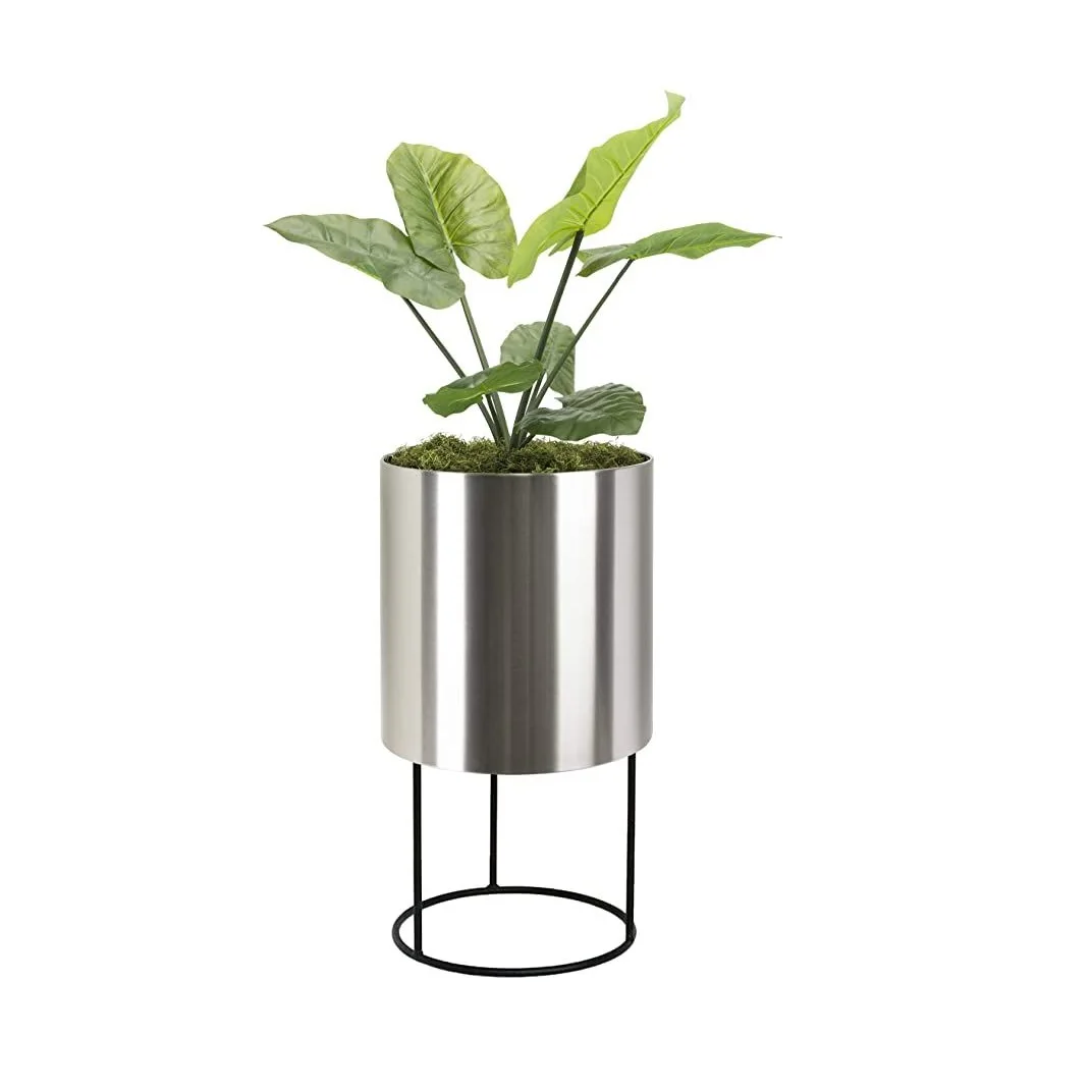 Planter With Stand Eco Friendly In Use American Trending Planter Accessories Available At Low MOQ Metal Planter