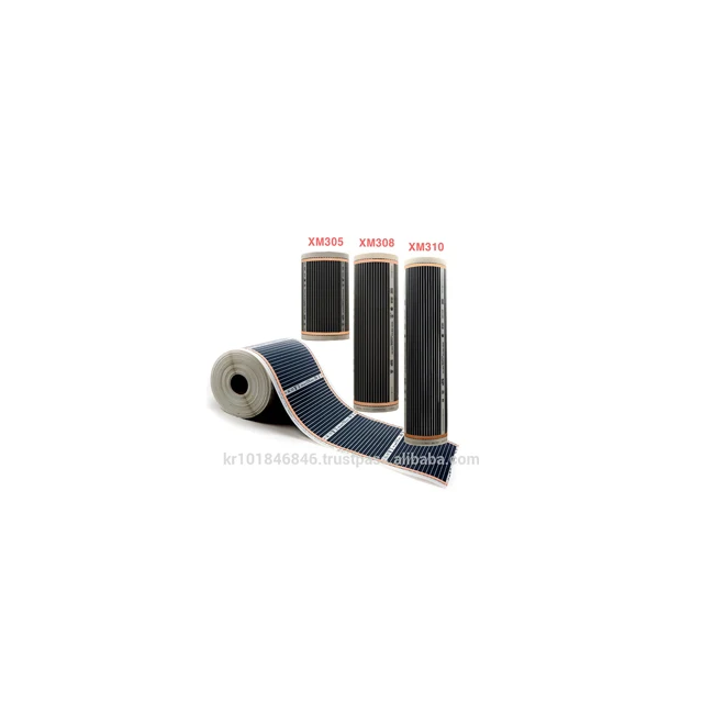 Good Product in The Korea REXVA XICA Heating Film, Underfloor heating part, Far Infared carbonn Heating Foil - CE/SASO