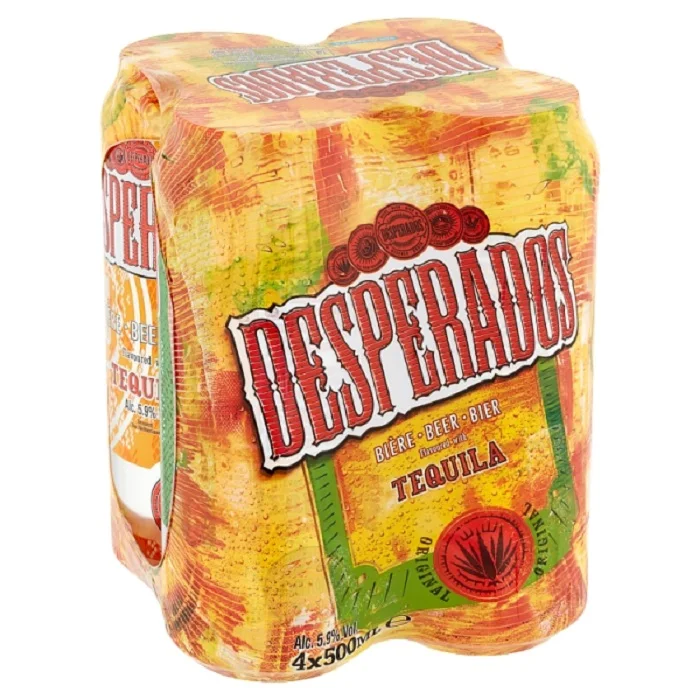 Desperados Текила пиво 6 x бутылка 330 мл-Desperados Лагер 650 мл | Пиво