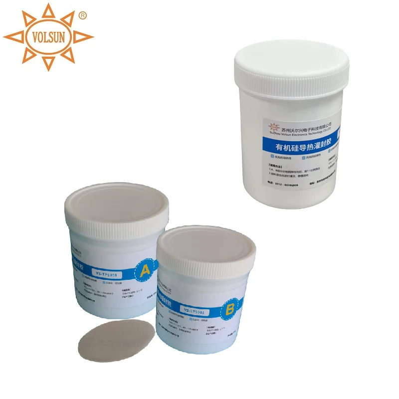 High Temperature Vs-Tp1501 Silicone Thermally Conductive Liquid Gel Material Potting Compound