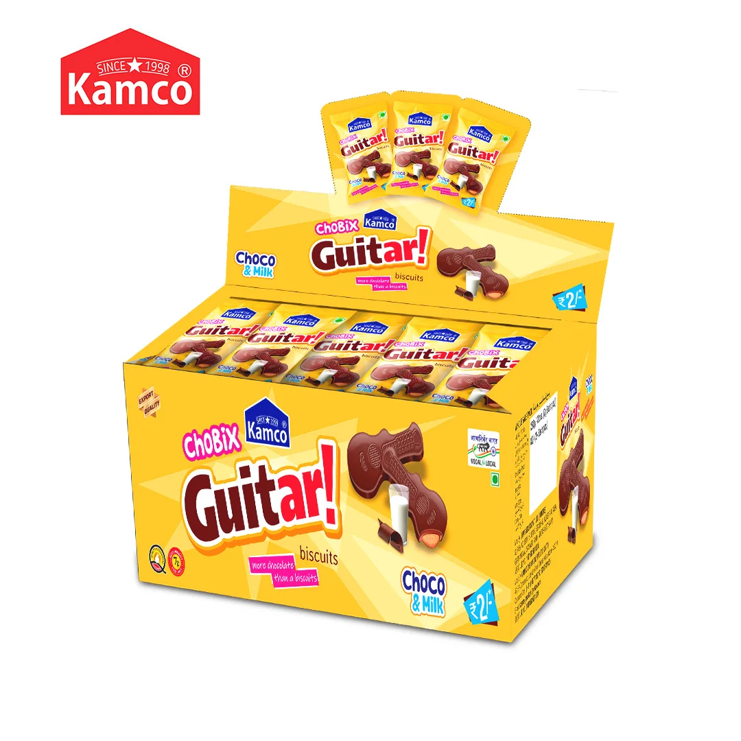 Export Quality Chobix Guitar Chocolate Bicuits