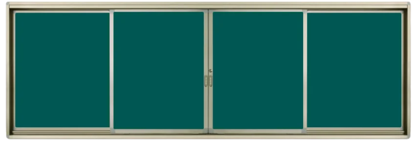 High quality school standard size Sliding Chalk board