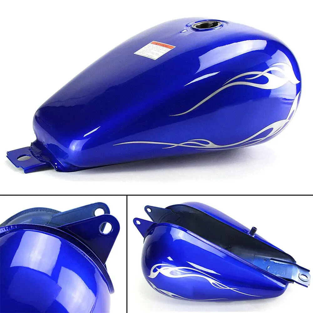 3.4 Gallons Fuel Gas Tank Motorcycle Flame Custom Color Replacement Gas Tank For CMX 250 250C