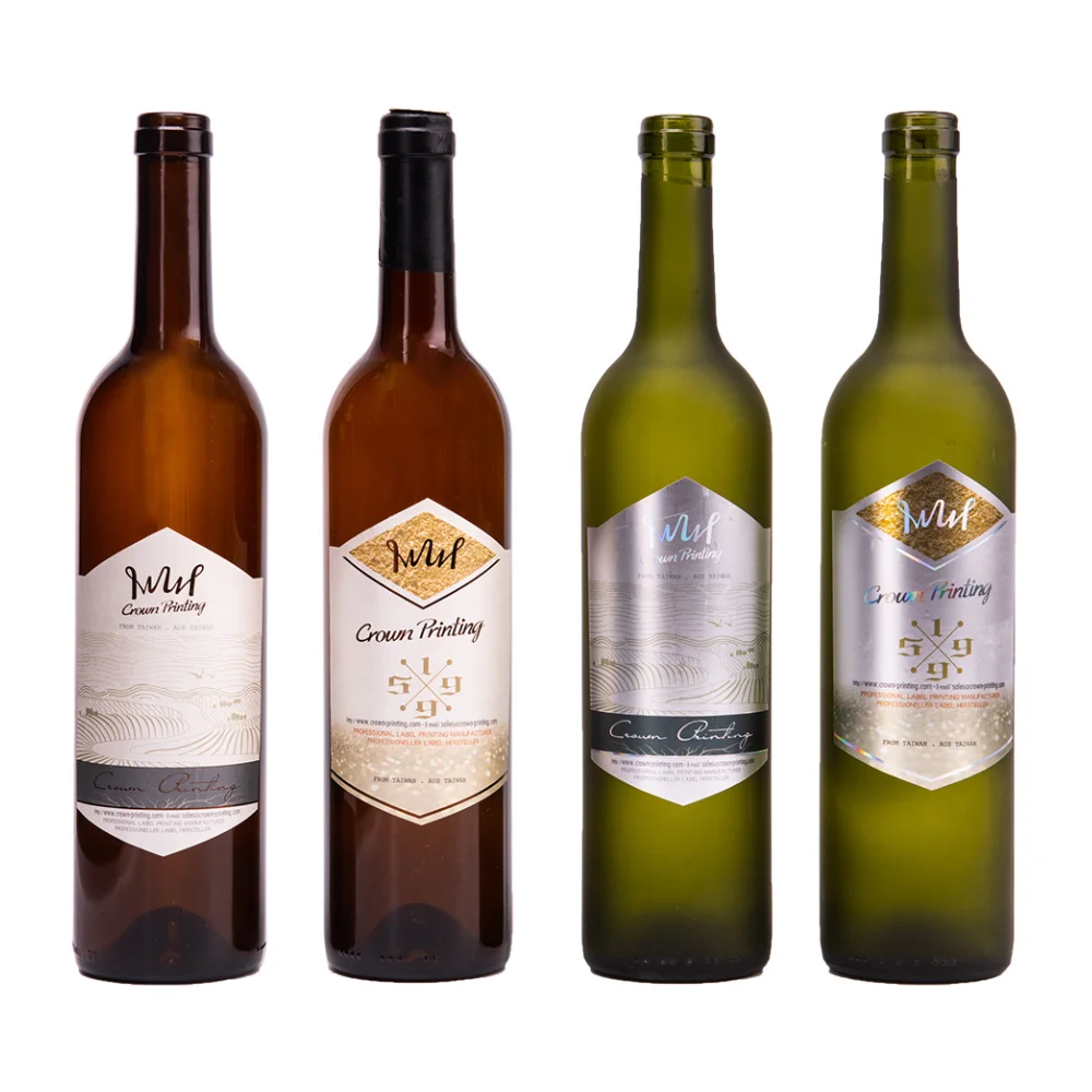 Wine Bottle Label For Custom Sticker