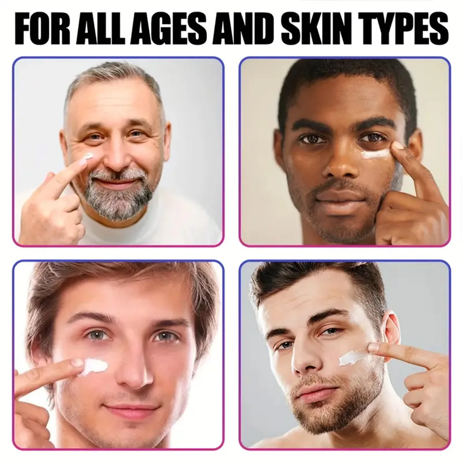 Acrylic bottle face cream facial moisturizing cream anti aging hyaluronic acid wrinkle cream