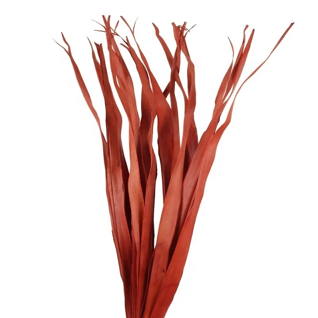 Decorative palm leaves for floor vase colored and dried arrangements for home and business decoration Floral Decor Faux Grass de