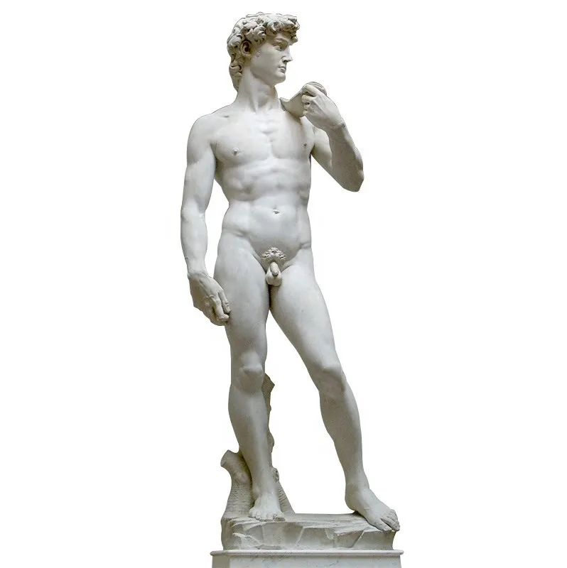 Customizable Natural Marble Statue of Goddess David Zeus of Western Characters