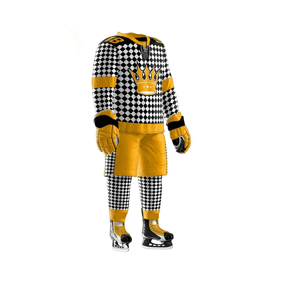 Wholesale Low Price 2024 Design Team Ice Hockey Uniform Professional High Quality Ice Hockey Uniform