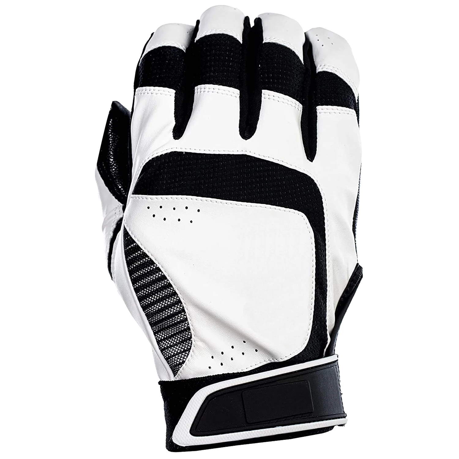 Cheap price PU leather and stretch mesh fabric sport training baseball batting gloves | Good quality sheepskin baseball gloves