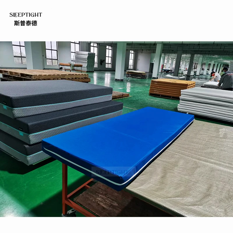 Sleeptight Factory custom Bamboo Queen Type 190X200X7 Foam Firm Queen Microfibre Sofa Mattress Topper