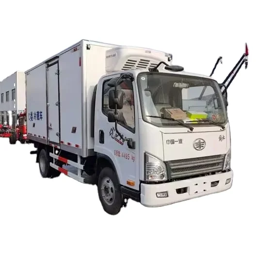 Hubei Shunfeng 4*2 180hp 18 ton Diesel Refrigerated Truck Mobile Cooling Van Freezed Cargo for Food