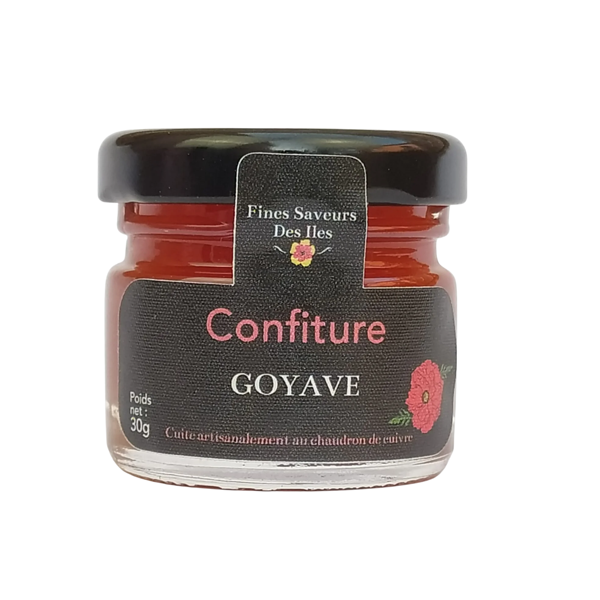 FINES SAVEURS DES ILES Exotic Guava JAM 250G EXOTIC NATURAL FRUIT HANDCRAFTED JAM
