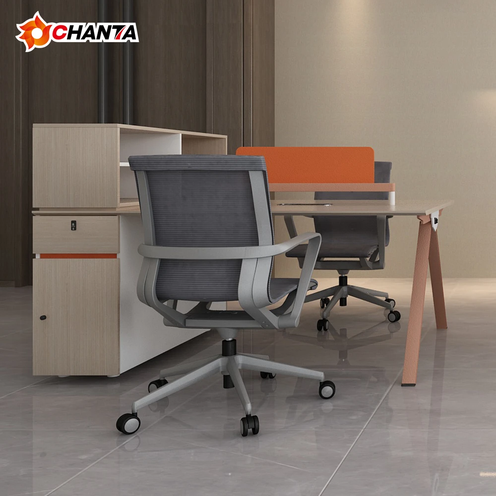 Buy China Manufacturer Office Furniture Counter Table Design 4 People Work Station Fancy Desk