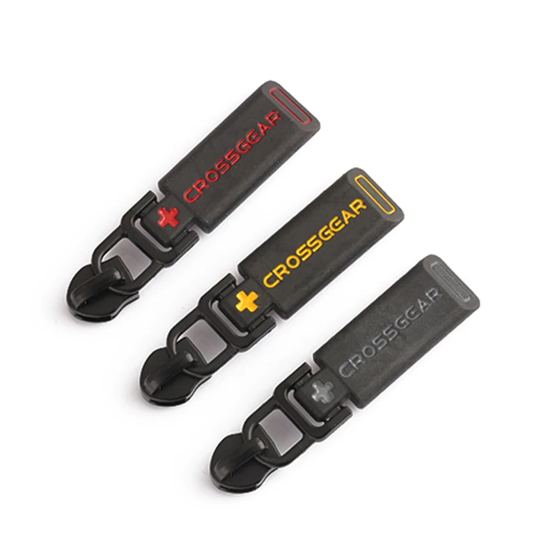 Customized Logo Soft Pvc Rubber Zipper Pullers Silicone Custom Zipper Puller For Bag