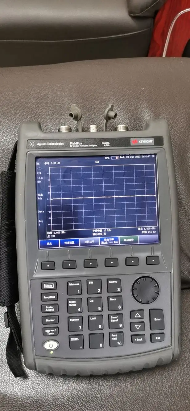 HP/Keysight/ AGILENT N9923A FIELDFOX RF VECTOR NETWORK ANALYZER 6GHz USED