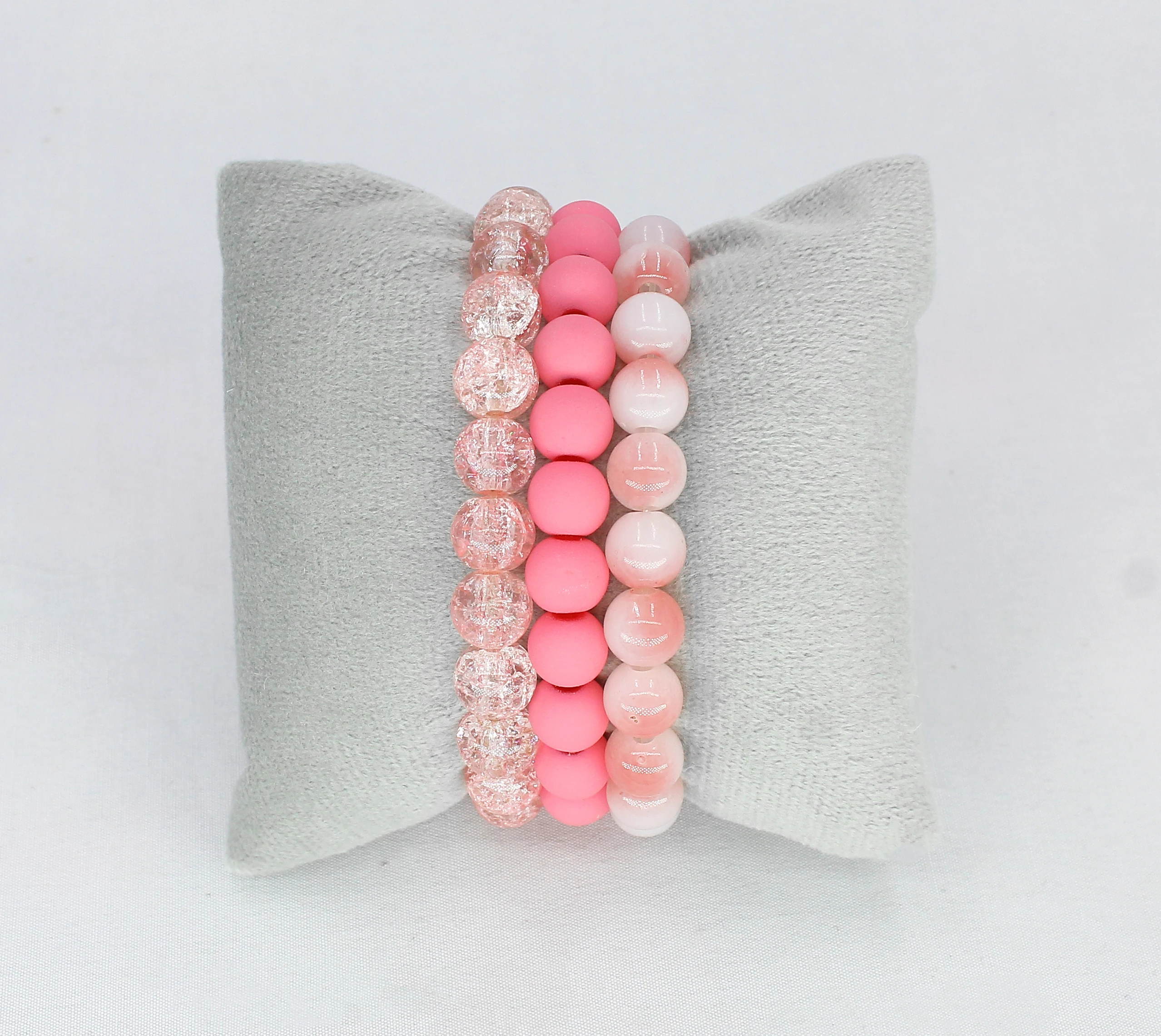 Hot Sale Beads Bracelet Combo of 3pc Multi Color Glass beads artificial Beads Bracelet Indian Jewelry Accessories for women