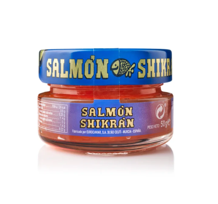 Best offer Spanish 50g smoked salmon in spheres for retail