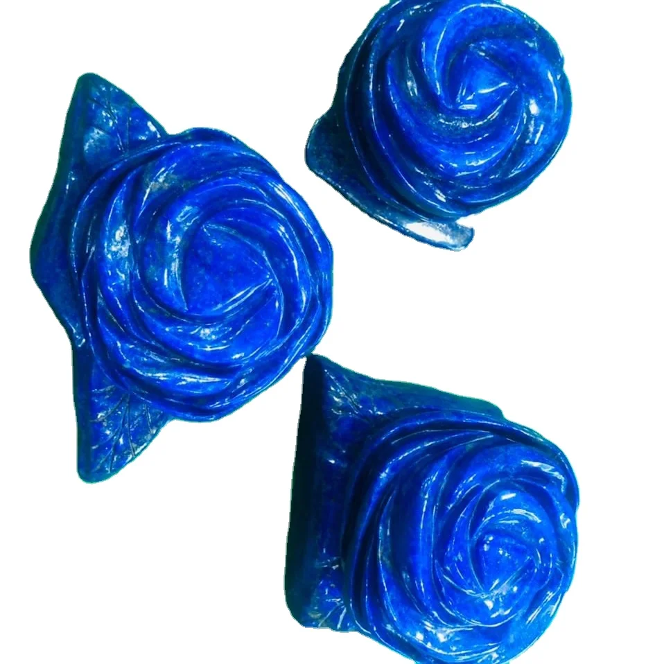 Hot Selling Premium Quality Lapis Lazuli Flower Handmade Lapis Lazuli Flower