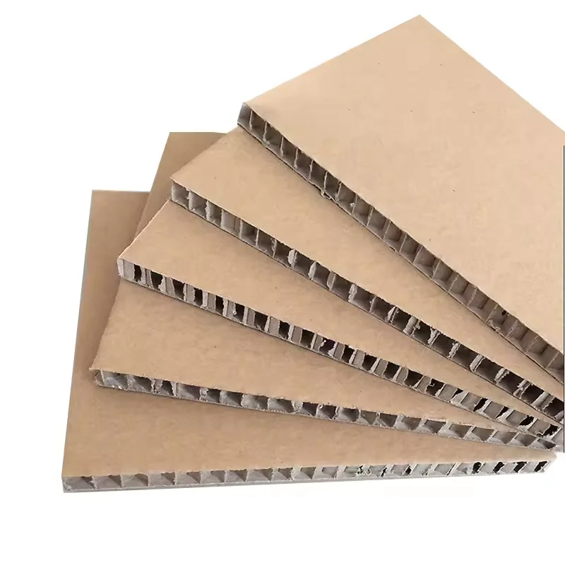Factory Price Custom Design Low MOQ High Strength Kraft honeycomb Paper Core cardboards/sheets corrugated honeycomb cardboard