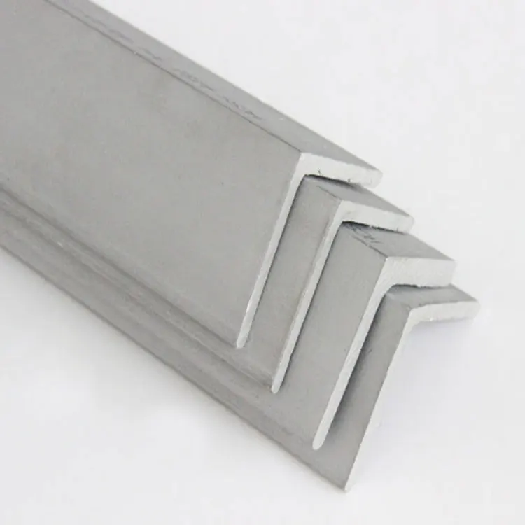 Construction Building Material Galvanized Angle Steel SS400 A36 Black Iron Angle Bar