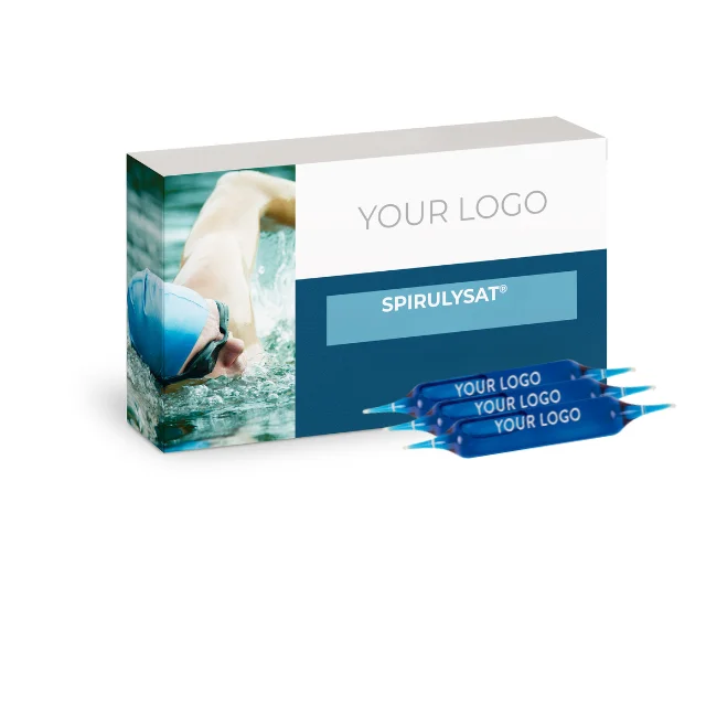 Healthcare private label food supplement high quality French liquid spirulina extract rich in phycocyanin