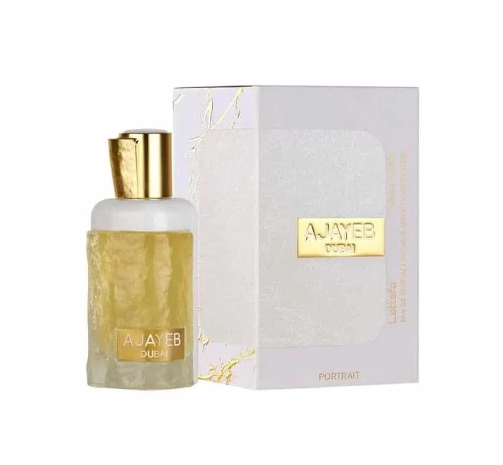 Perfume AJAYED White 100ml By Lattafa Dubai Arabic long lasting perfumes for women