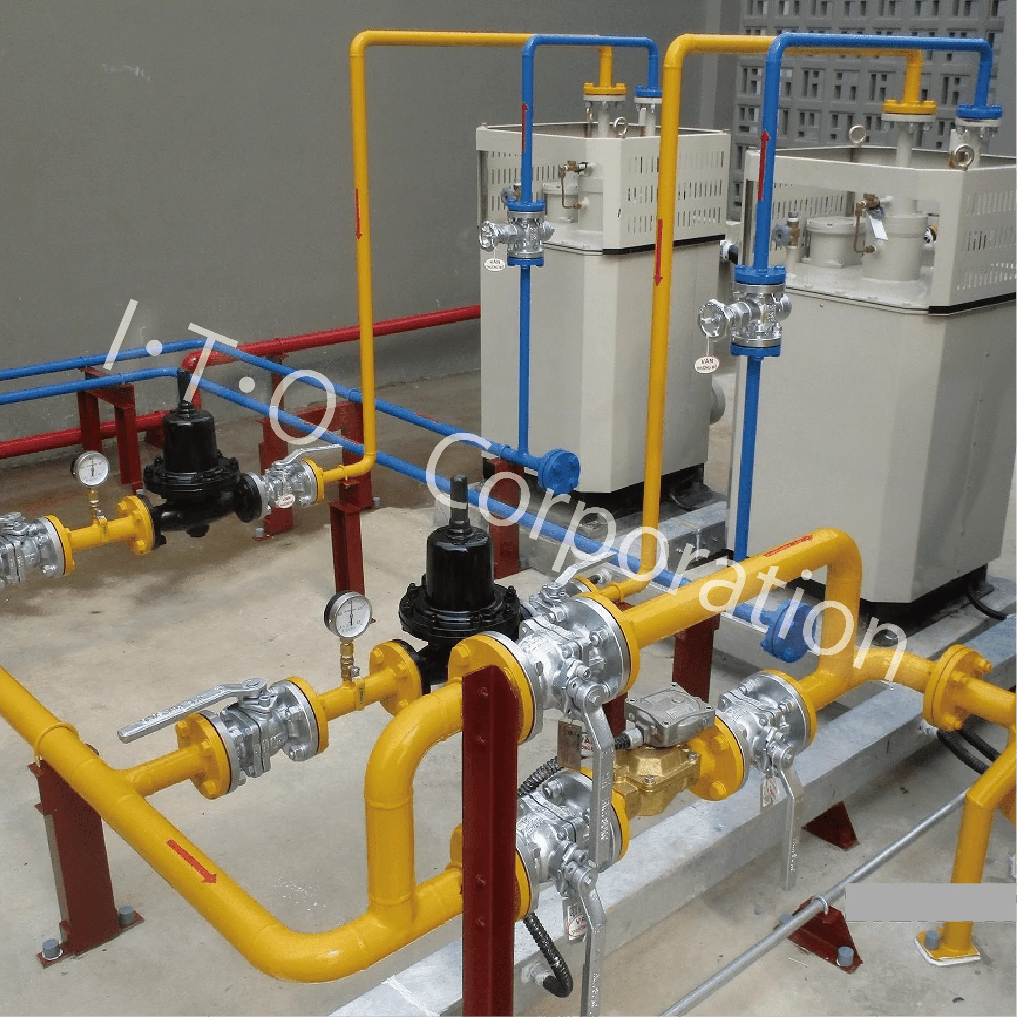 First stage direct operated type fuel pressure regulator fisher