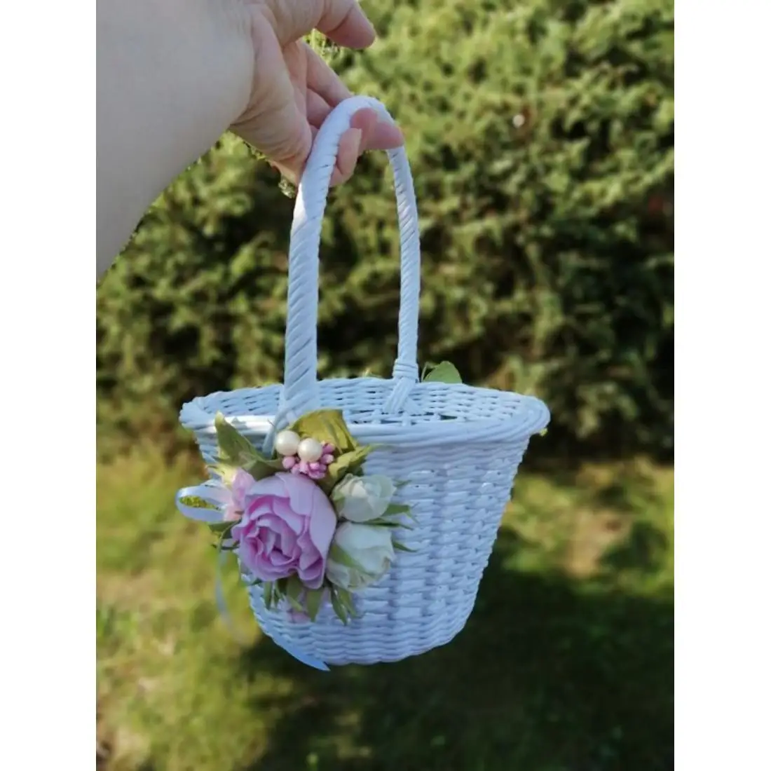 Многофункциональная корзина из ротанга