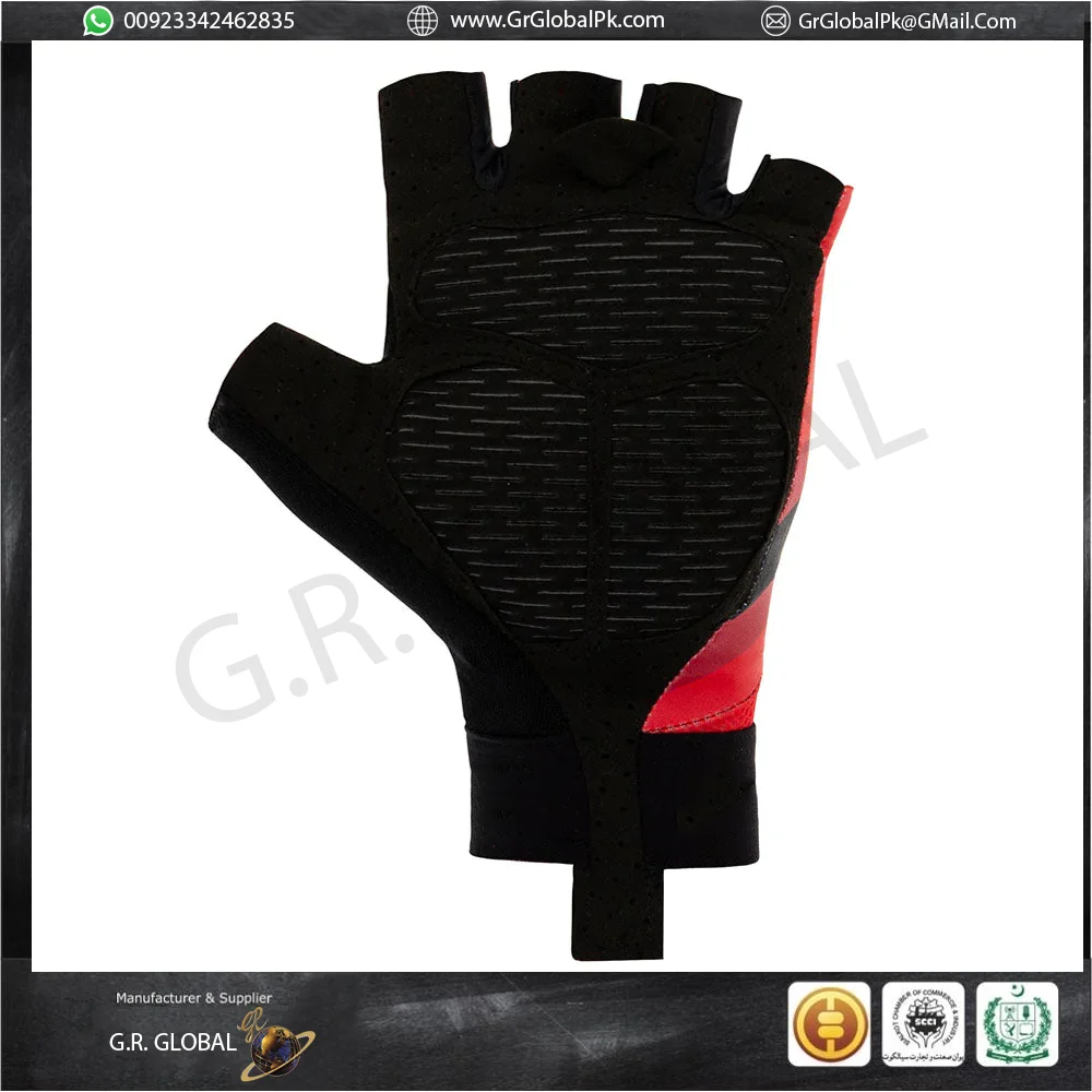 Buy Wholesale New Arrivals High Quality Weight Lifting Gym Gloves Exercise Fitness Training Silicon Printing Half Finger Gloves