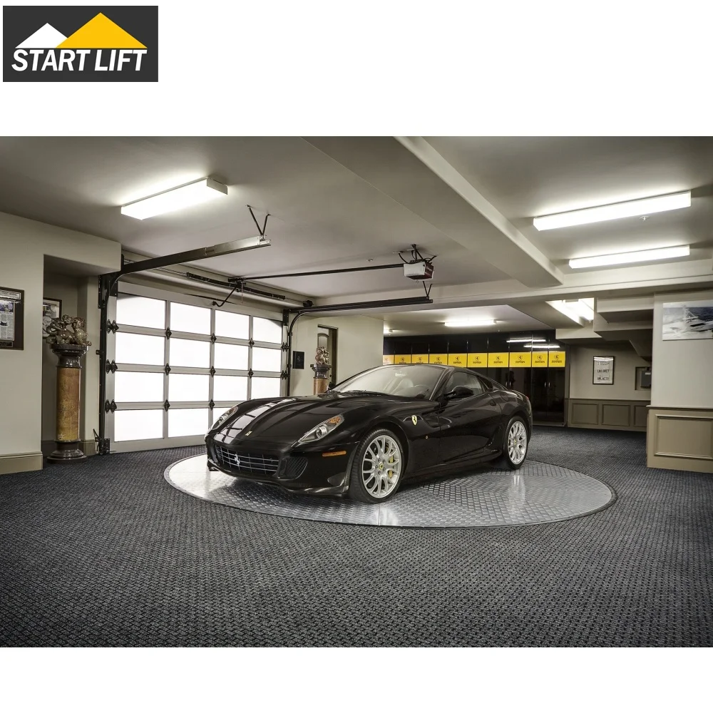 indoors outdoors home car parking turntable platform Car Turner Turntable driveway turntable