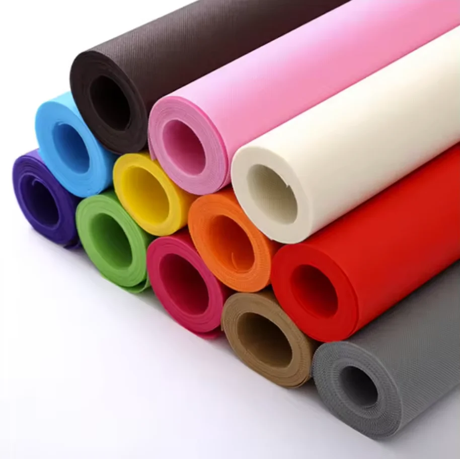 100% Polyester Spunbond Nonwoven Fabric Waterproof Felt for Mattresses Furniture Agriculture Accessories Pattern Style