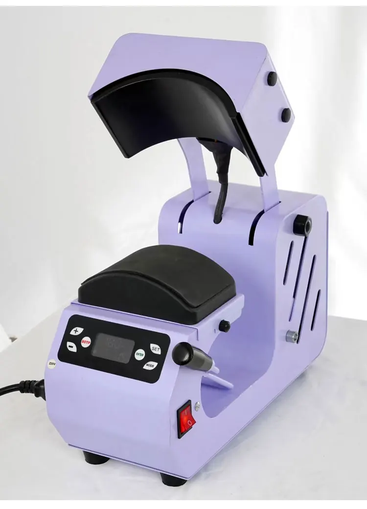Heat transfer hat ironing machine