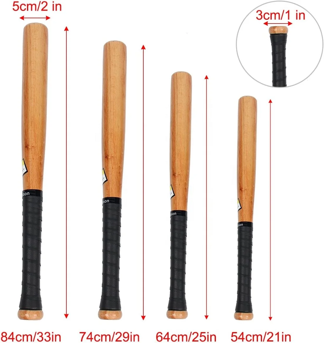 Cheap Custom Professional Training Solid Beech Wooden Base Ball Bats inflatable Softball Rounder Wood Composite baseball bat